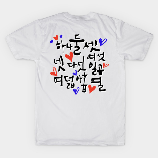 Hunminjeongeum, Hangul by zzzozzo